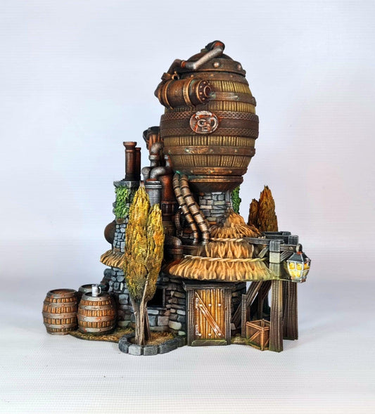 Beer Brewery - 28mm DND/Wargame/RPG Terrain image 0