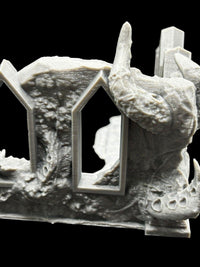 Medium Infected Ruins Terrain Sci Fi Tabletop Scenery 3D Printed 2 pcs image 5