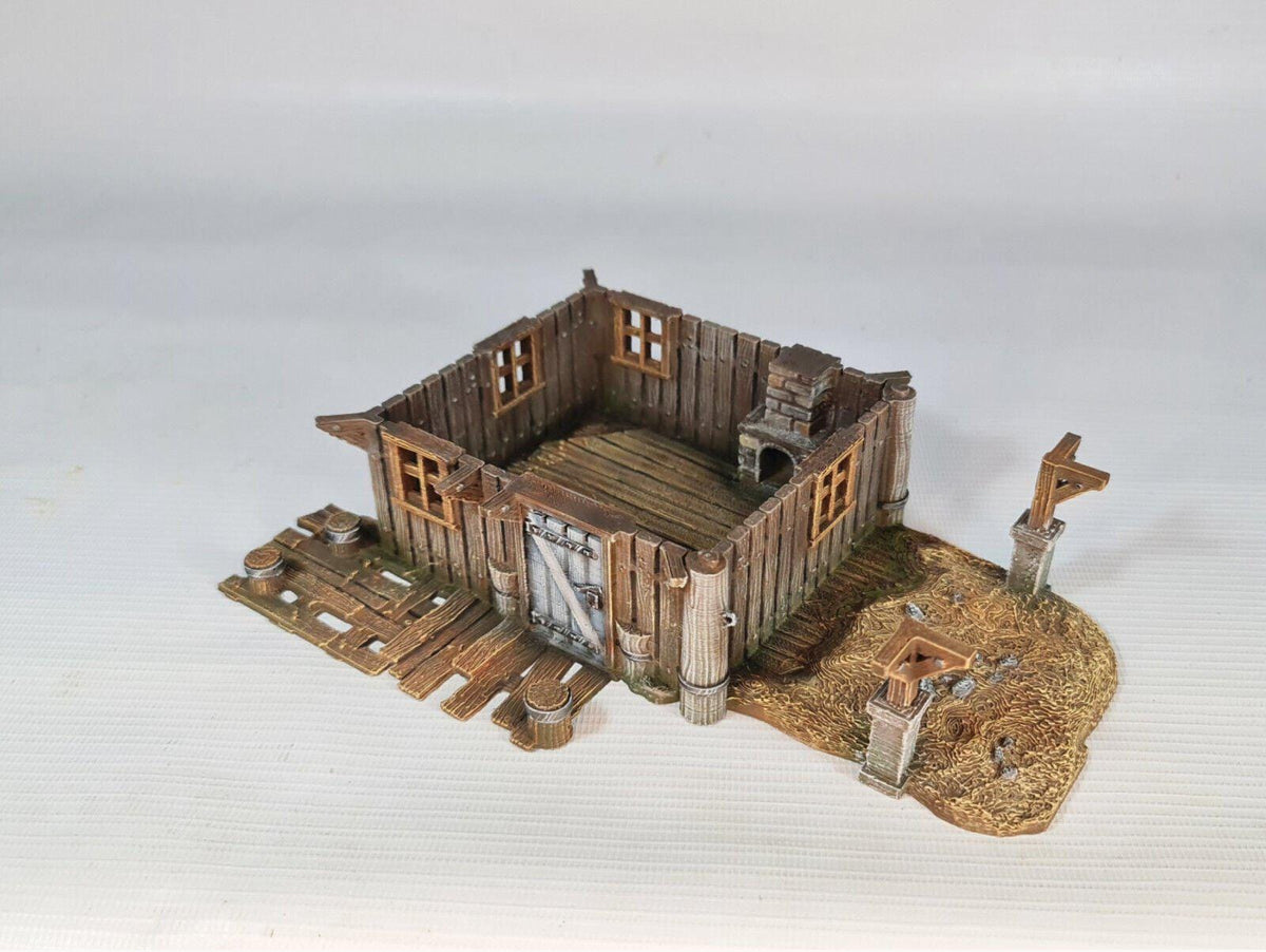 River Masters Hut - 28mm DND/Wargame/RPG Terrain image 2