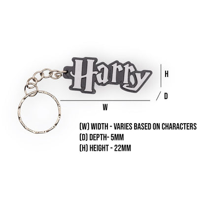 Harry Potter Personalised Name Keychain, School Bag, Lunch Bag, Perfect Gift image 4