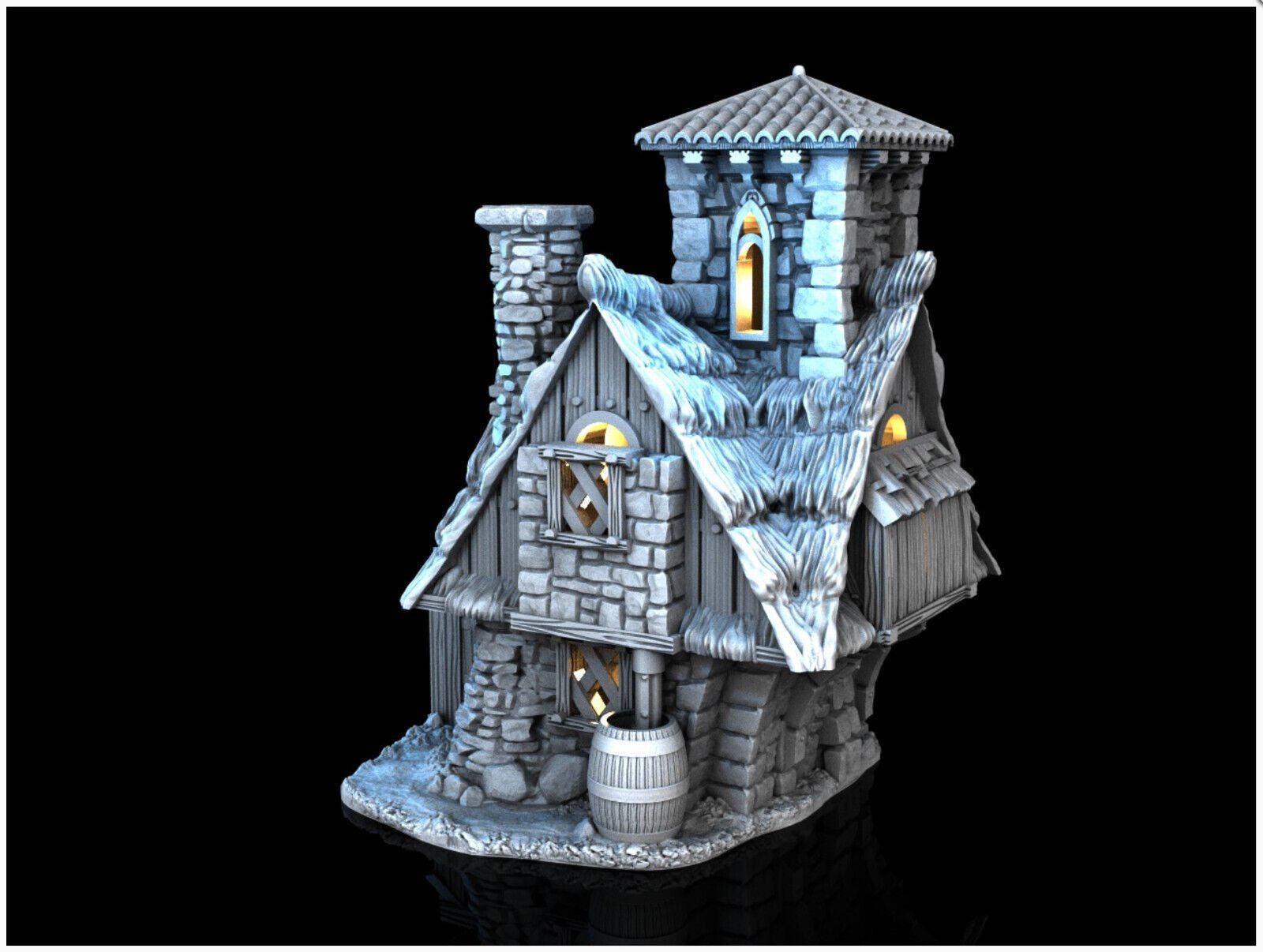 Elderberry Cottage - 28mm DND/Wargame/RPG Terrain image 0