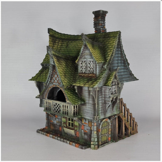 Cabbagetop House - 28mm DND/Wargame/RPG Terrain image 0