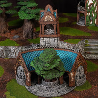 Elven Council Chamber - 28mm DND/Wargame/RPG Terrain image 0
