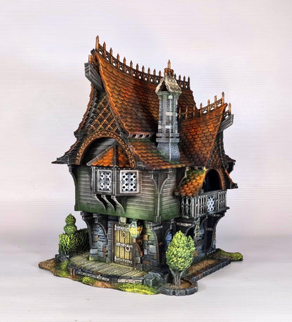 Red Rose Lodge - 28mm DND/Wargame/RPG Terrain
