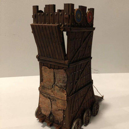 Siege Tower - 28mm DND/Wargame/RPG Terrain shown from the same product photo angle with a clean high-resolution crop