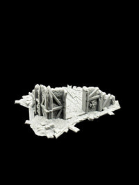 28mm Building Ruins Terrain Scenery for DND, Warhammer, Wargames image 3
