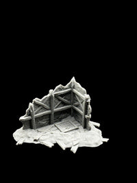 28mm Building Ruins Terrain Scenery for DND, Warhammer, Wargames image 5