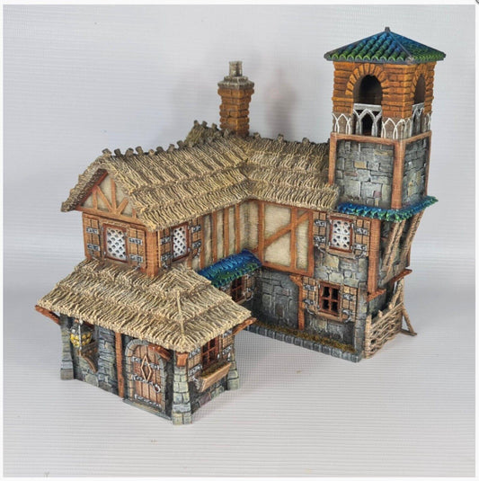 Bell Tower Farm 28mm - 28mm DND/Wargame/RPG Terrain image 0