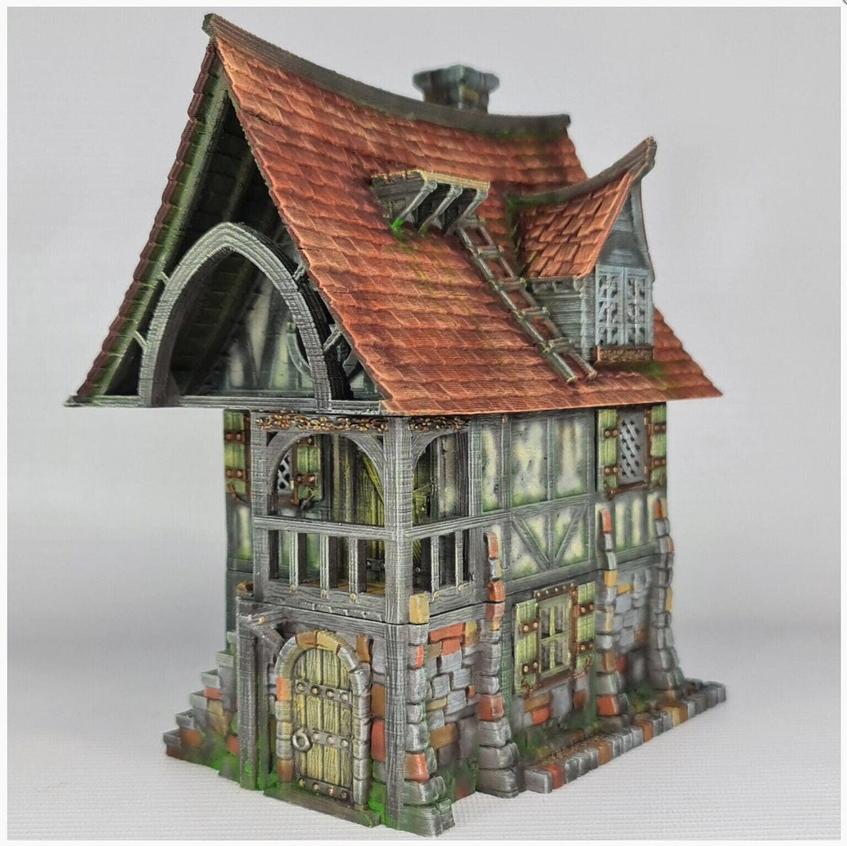 Beetroot House - 28mm DND/Wargame/RPG Terrain image 0