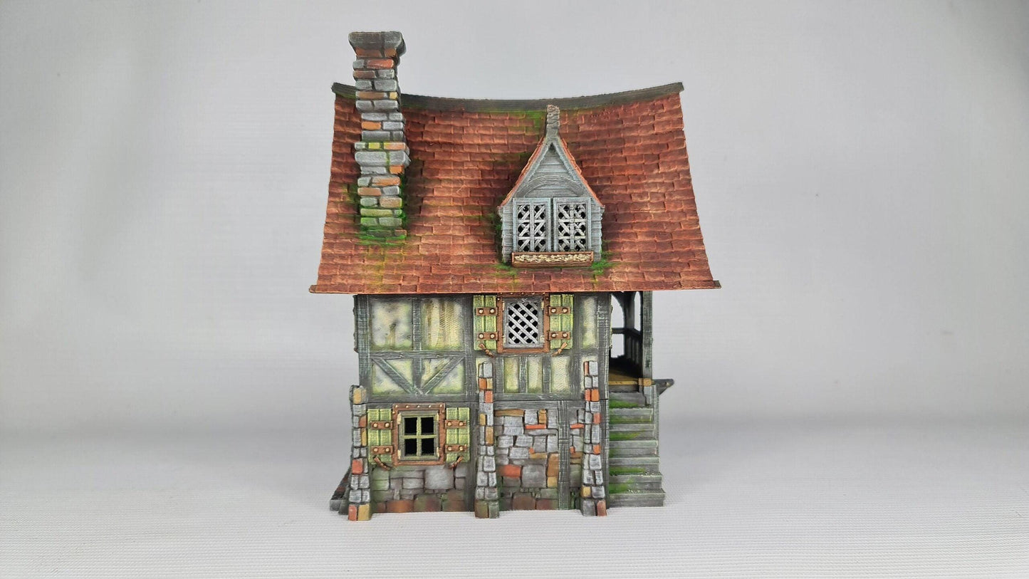 Beetroot House - 28mm DND/Wargame/RPG Terrain image 8