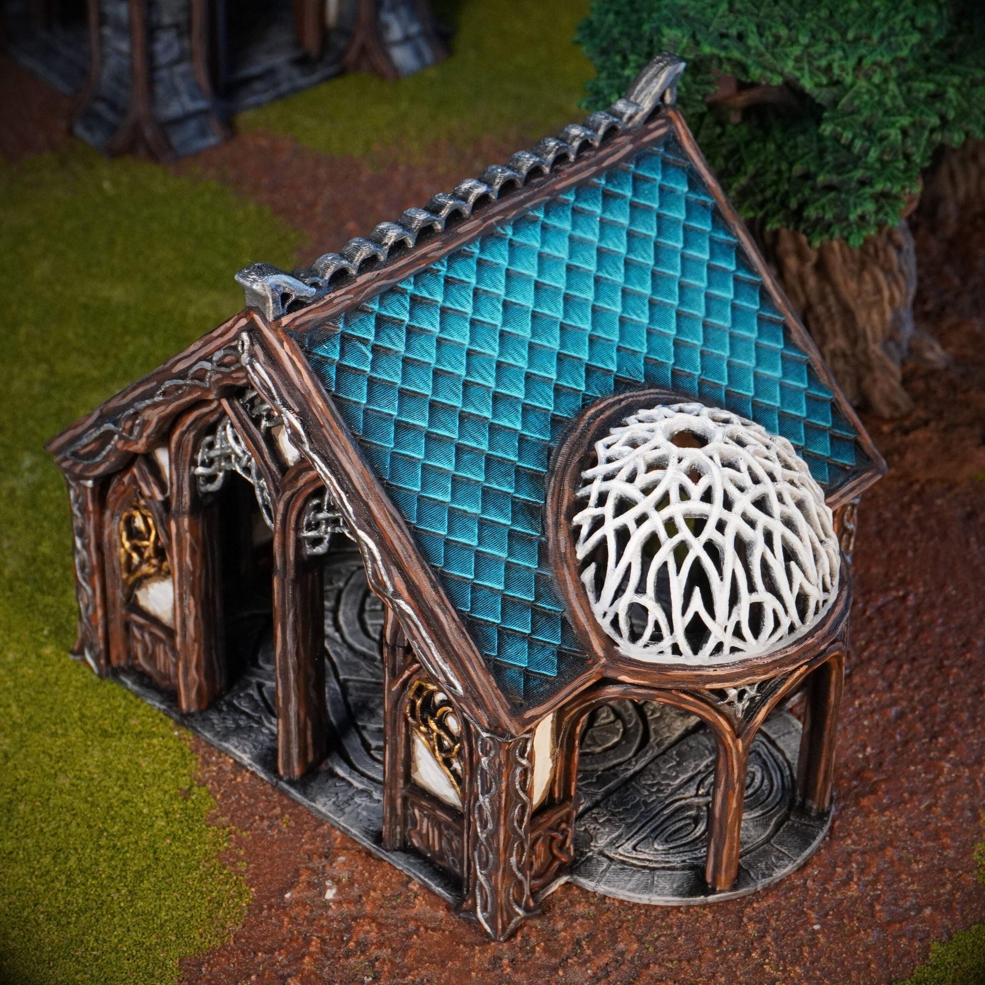 Elven Home - 28mm DND/Wargame/RPG Terrain image 0