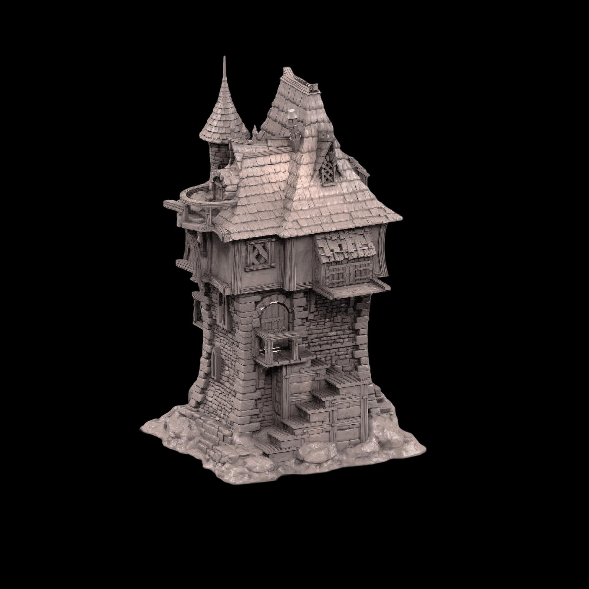 Archmage's Manor - 28mm DND/Wargame/RPG Terrain image 0