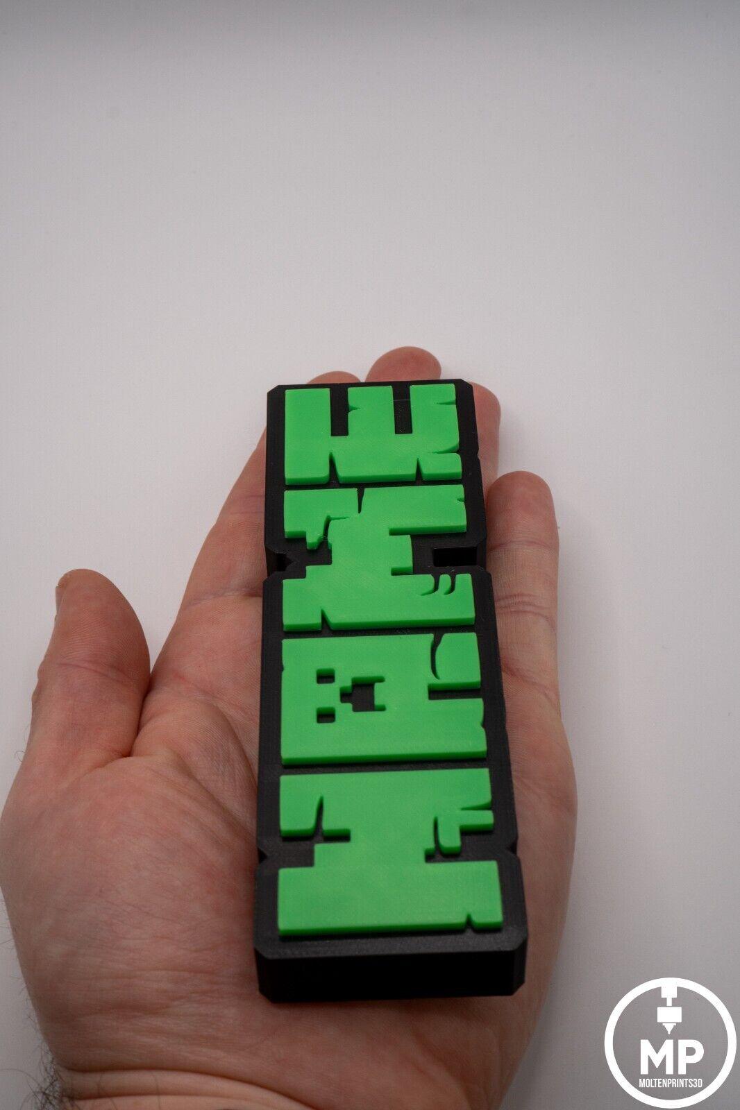 Mine craft Custom Name Sign - Desk/Kids/Door Sign - Personalised Gift image 7