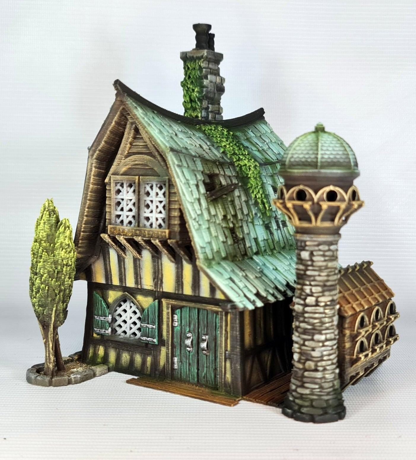 Pigeon Roost Post Office - 28mm DND/Wargame/RPG Terrain image 2