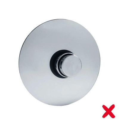 Shower Button Attachment with Keychain | Campsite & Public Shower Override | Camping, Caravan, Motorhome Gadget