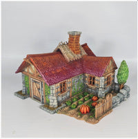 Pumpkin Cottage - 28mm DND/Wargame/RPG Terrain image 0