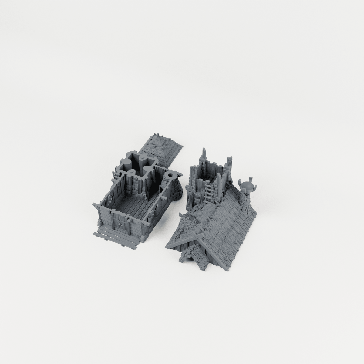 Logger's Den – 28mm Fantasy Tabletop Terrain - Molten Prints