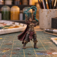 Mage Casting. Slapchop-painted display example. Supplied unpainted. Background items not included.