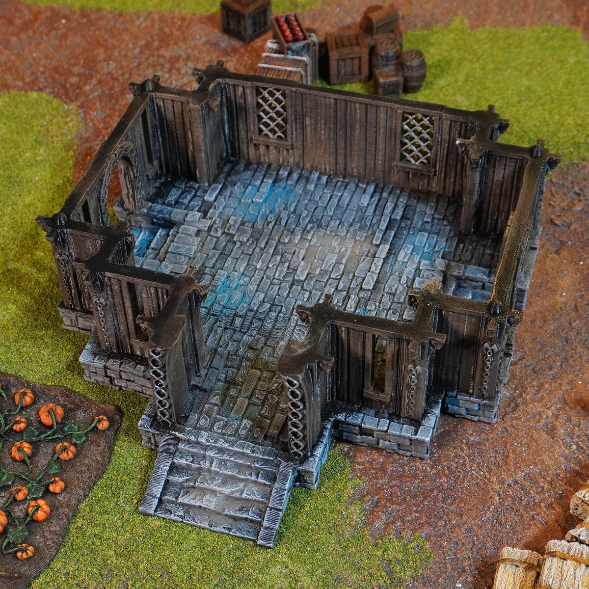 Mead Hall - 28mm Tabletop Terrain for Epic Adventures - Molten Prints