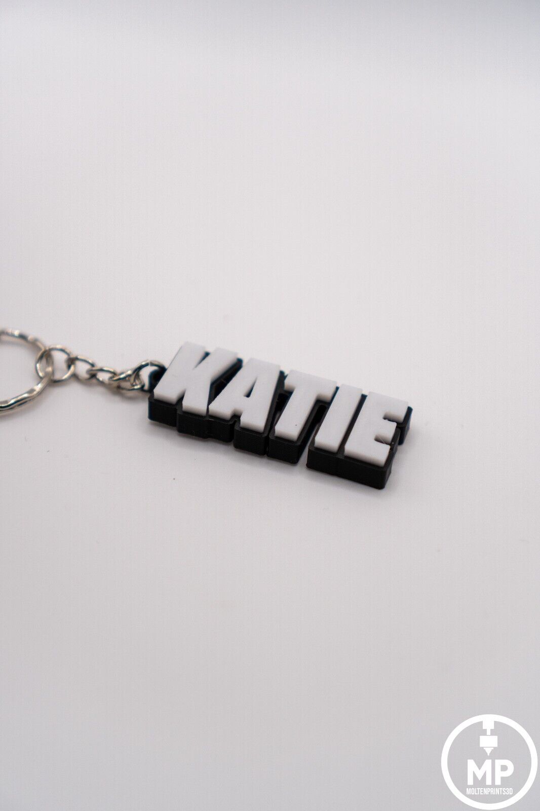 Personalised Fortnite Name Keychain | Custom 3D Printed Bag Charm | Gamer Fan Gift | Party Favour | School Bag Tag - Molten Prints