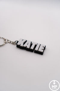 Personalised Fortnite Name Keychain | Custom 3D Printed Bag Charm | Gamer Fan Gift | Party Favour | School Bag Tag - Molten Prints