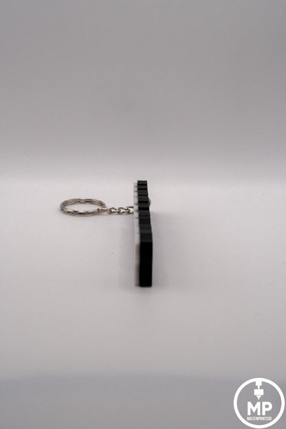 Personalised Fortnite Name Keychain | Custom 3D Printed Bag Charm | Gamer Fan Gift | Party Favour | School Bag Tag - Molten Prints