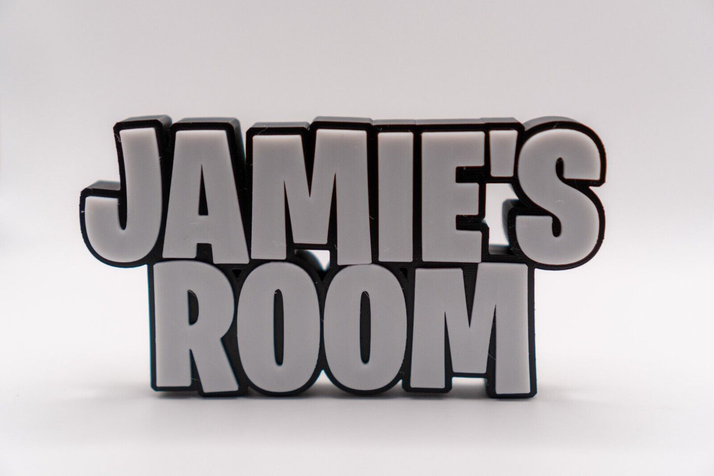 Personalised Fortnite Name Plate | Custom 3D Printed Gamer Door Sign | Battle Royale Bedroom Decor | Gamer Gift - Molten Prints