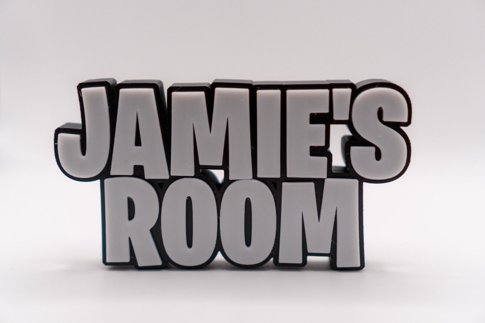 Personalised Fortnite Name Plate | Custom 3D Printed Gamer Door Sign | Battle Royale Bedroom Decor | Gamer Gift - Molten Prints