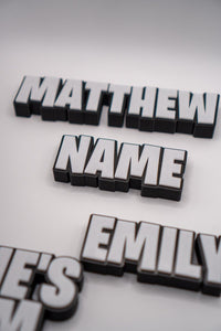 Personalised Fortnite Name Plate | Custom 3D Printed Gamer Door Sign | Battle Royale Bedroom Decor | Gamer Gift - Molten Prints