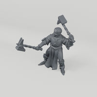 Iron Veil Sisters, Iron Veil Sister 03 turntable. Supplied unpainted resin miniature.