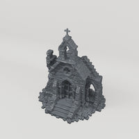 Bell Arch Church Ruin - Turntable of the exact included terrain geometry
