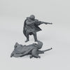 Rubble March Sniper complete unassembled resin kit turntable.