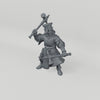 Iron Veil Sisters, Iron Veil Sister 01 turntable. Supplied unpainted resin miniature.