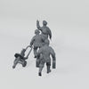 Rubble March Setup complete unassembled resin kit turntable.
