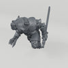 Ratfolk 3 unpainted resin miniature turntable