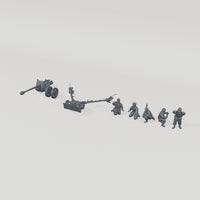 Iron Advance Anti-Tank Gun Team. Complete kit, supplied unpainted. SKU IROADV-PI4H-MOL. Variant 55131785068881.