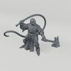 Iron Veil Sisters, Iron Veil Sister 04 turntable. Supplied unpainted resin miniature.