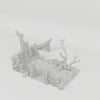 Ruined Shack 28mm terrain component turntable video