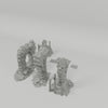 Aqueduct Ruins 28mm terrain component turntable video