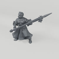 Iron Veil Sisters, Iron Veil Sister 05 turntable. Supplied unpainted resin miniature.