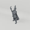 Fire Mage. Exact unpainted sculpt turntable. SKU FIRMAG-G5AH-MOL. Supplied unpainted.