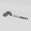 Iron Advance Open-Turret Armoured Car. Complete kit, supplied unpainted. SKU IROADV-51IH-MOL. Variant 55131786117457.