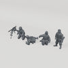 Iron Advance Machine Gun Team. Complete kit, supplied unpainted. SKU IROADV-BI4H-MOL. Variant 55131784446289.
