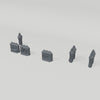 Stone Wall Set I, terrain-only 360 degree turntable