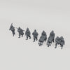 Iron Advance Marching Squad. Complete kit, supplied unpainted. SKU IROADV-8I4H-MOL. Variant 55131784347985.
