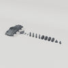 Iron Advance Short-Gun Armoured Car. Complete kit, supplied unpainted. SKU IROADV-71IH-MOL. Variant 55131786182993.