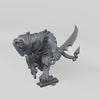 Master Sprinter unpainted resin miniature turntable