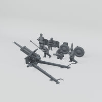 Rubble March Battery complete unassembled resin kit turntable.