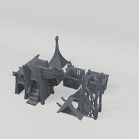The Vestry House, terrain-only 360 degree turntable