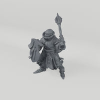 Iron Veil Sisters, Iron Veil Sister 08 turntable. Supplied unpainted resin miniature.